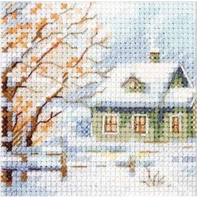 0-240 Winter came. Snowy 7x7 cm