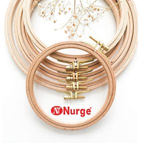 Nurge Beech Embroidery Hoops 16 cm 100-3