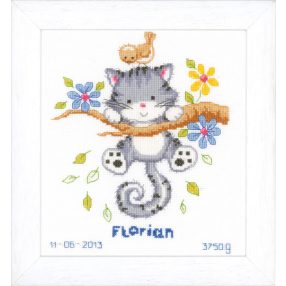 PN-0146276 Kitten Birth Record 20x22 cm