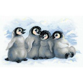 1323 Funny Penguins 40x25 cm