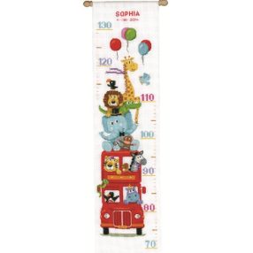 PN-0147792 Safari Bus Height Chart 18x70 cm