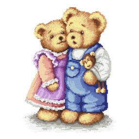 8276 Mascots in love 28x43 cm