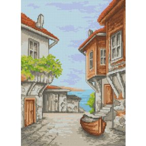 8290 Vacation memories - Sozopol 26x36 cm