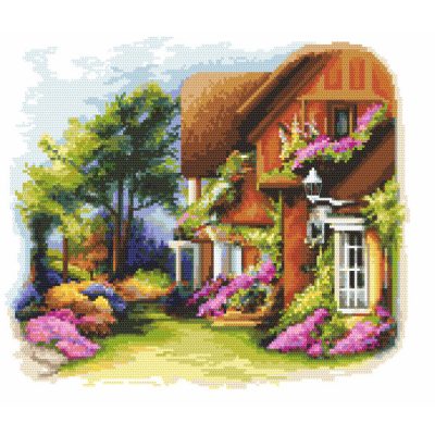 8289 Titokzatos kert 39x34 cm