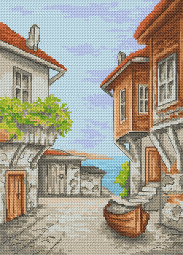 Z8290 Nyaralás emlékek- Sozopol 21x30 cm