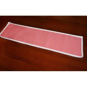 981-10 Napkin Aida pink 37x21 cm, 14ct,