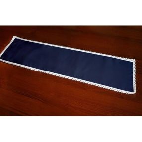 981-08 Navy Napkin Aida 37x21 cm, 14ct