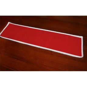981-06 Red Napkin Aida 37x21 cm, 14ct