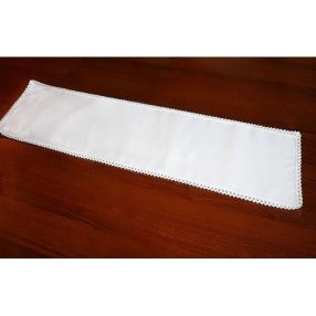 981-01 White Napkin Aida 37x21 cm, 14ct