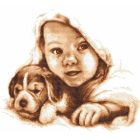 8296 Joyful childhood 39x35 cm