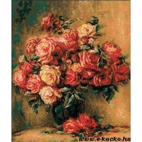 1402 Bouquet of Roses Renoir 40x48 cm