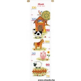 PN-0148150  At the Farm Height Chart 18x70 cm