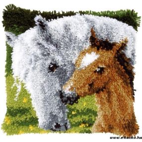 PN-0146759 Ló és kicsinye 40x40 cm