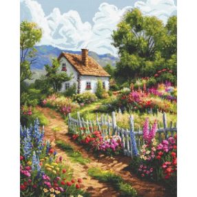 11221 Idilli falu 49x61 cm