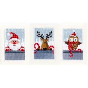 PN-0149384 Christmas greeting cards Set of 3 10,5x15 cm
