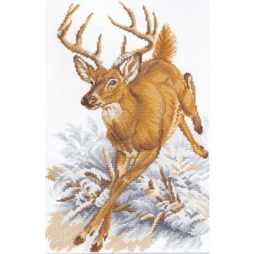 m331 Forest deer  20x20 cm