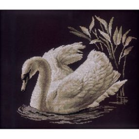 m211 Swan 40x35 cm