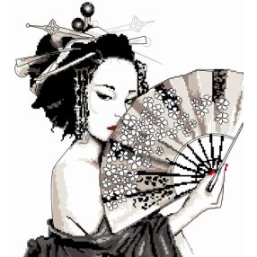 7215 Geisha 37x41 cm