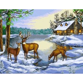 7219 Winter landscape 51x40 cm