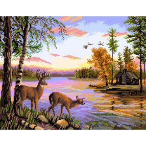 7218 Forest Landscape 51x40 cm