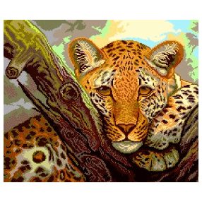 7001 Leopard 48x40 cm