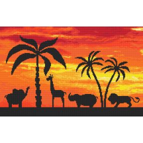 8565 Out of Africa 31x49 cm