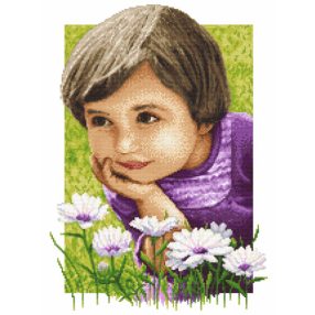 8563 Idyllic childhood 37x49 cm