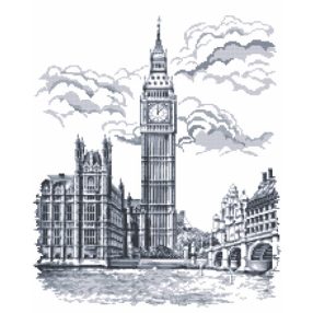 4950 Big Ben 40x50 cm