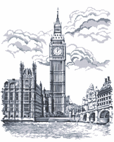 4950 Big Ben 40x50 cm