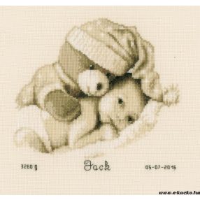 PN-0155574 Baby & teddy 22x20 cm