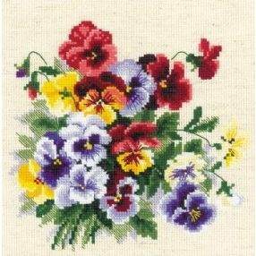1516 Pansy Medley 20x20 cm