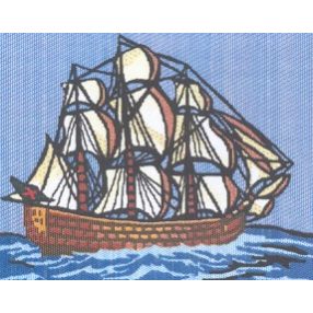 2059 Vitorlás 20x25 cm