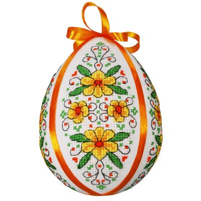 ZU8592 Húsvéti tojás - boglárka 12 cm
