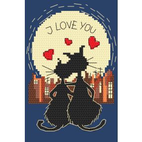 ZU8394 Cats in love 15x21 cm