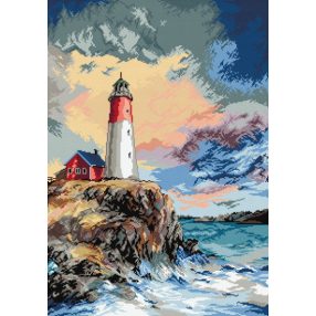 ZN4493 Lighthouse 40x57 cm