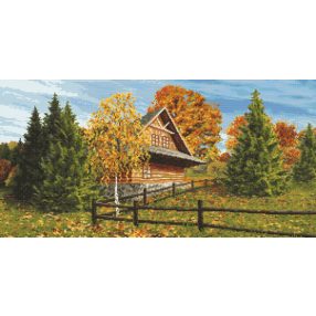 ZN8575 Highlander Cottage  28x56 cm