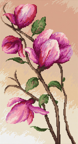 ZN784 Magnolia 25x46 cm