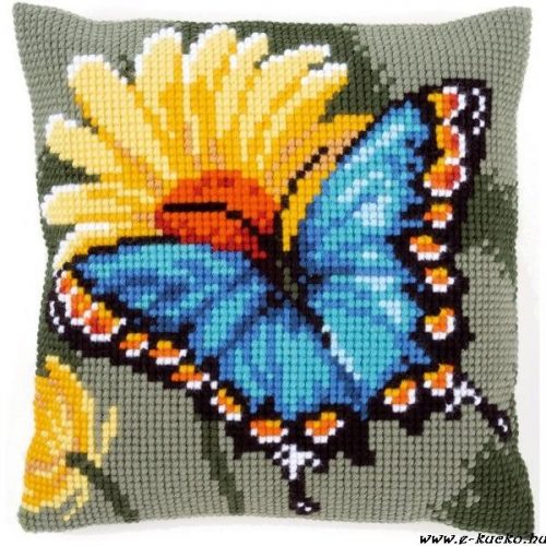 PN-0156041 Pillangó sárga virágon 40x40 cm