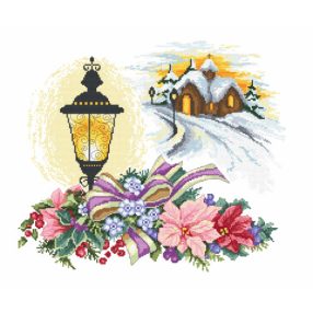 Z10021 Winter landscape 44x37 cm