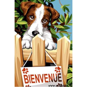 928-366 Isten hozott! 30x40 cm