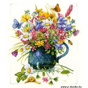 PN-0164074 Flowers in vase 38x45 cm