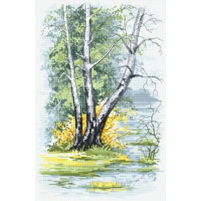 Z10058 Spring birch 24x37 cm