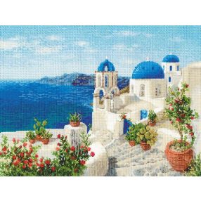 1644 Santorini 40x30 cm