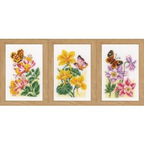 PN-0156498 Pillangók 8x12 cm - 3 db-os szett