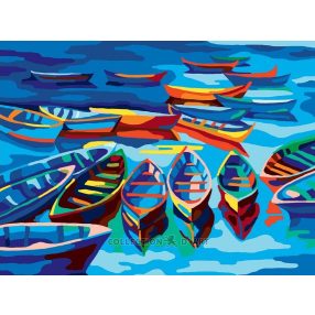C10481 Boats 40x50 cm