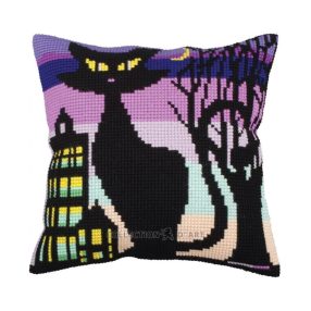 C5261 Black cat 40x40 cm