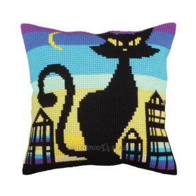 C5260 Black cat 40x40 cm