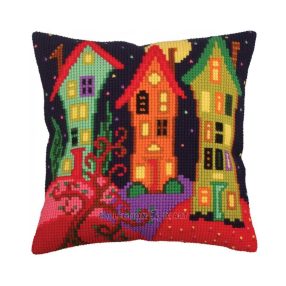 C5258 Lodges under the moon 40x40 cm
