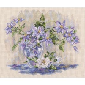 m550 Purple clematis 30x27 cm