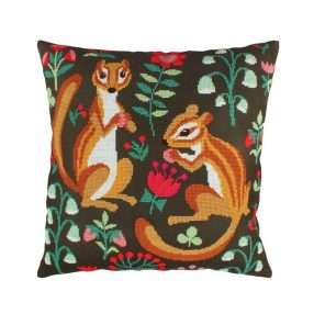 CU007 Badgers on edge 44x44 cm